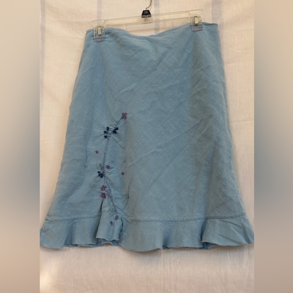 Tahari light blue skirt Size 14 - Picture 1 of 4